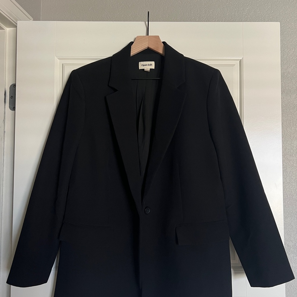 Classic Black Blazer